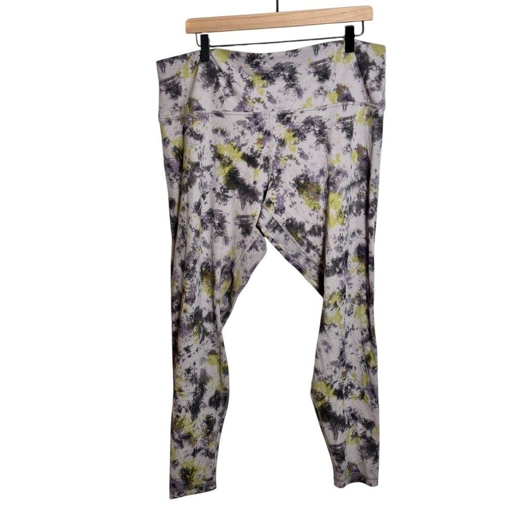 Lululemon Align HR Pant 28" Dye Mauve Grey RTMV Nulu Tight Light Soft 20 NWOT